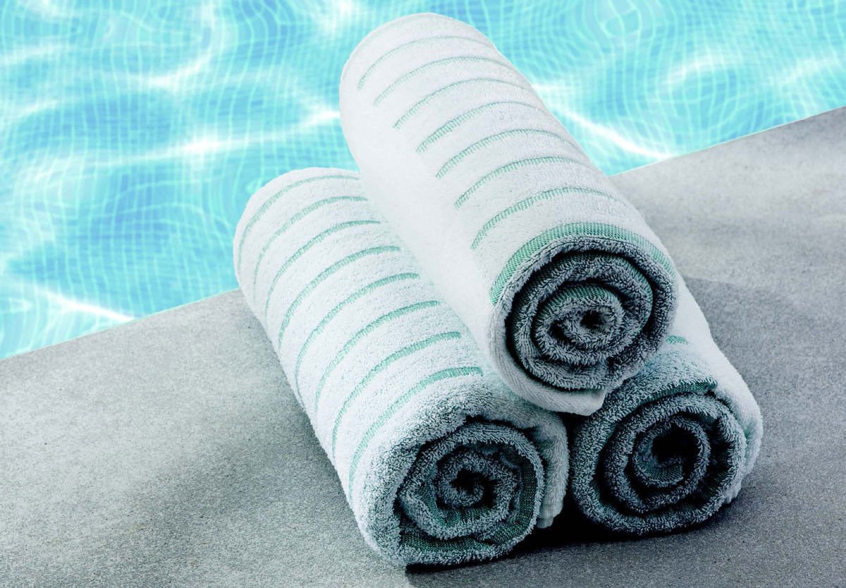 colorfill-seaside-stripe-pool-towel-standard-textile__772951713790611jpg | My Hospitality Supplies Standard Textile Colorfill Seaside Stripe Pool Towels collection